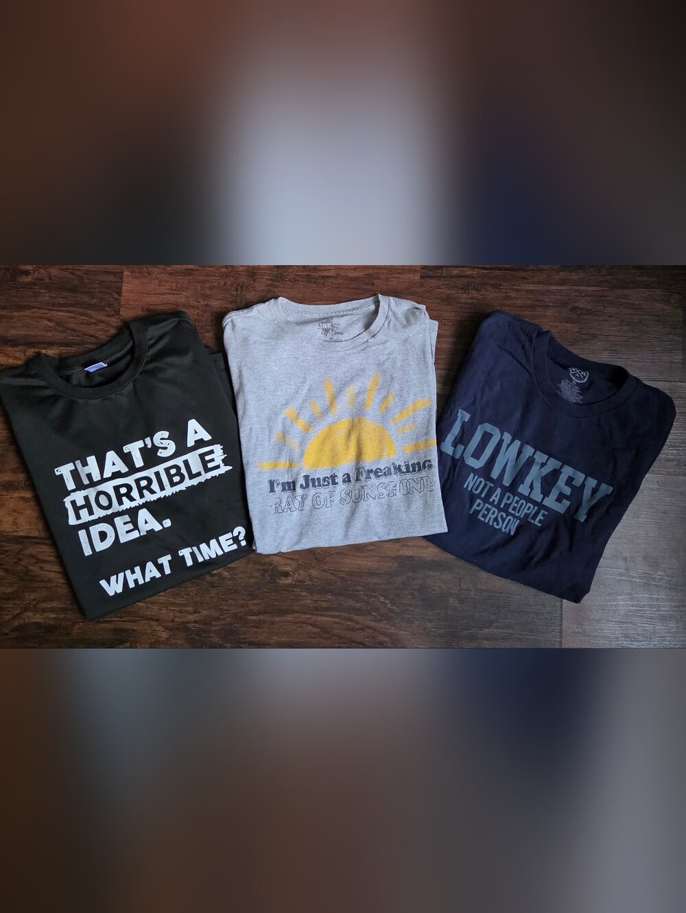 Men's Graphic Tees: 3Ct